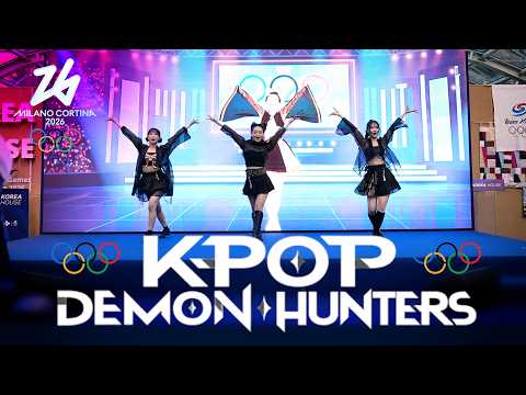 [K-POP Demon Hunters in 2026 Olympic ] Dance Medley by ONESHOT crew |  Milano Cortina 2026