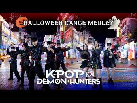 [K-POP Demon Hunters in KOREA] Dance Medley by ONESHOT crew | KPOP IN PUBLIC